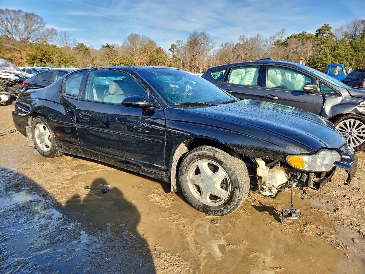2004 Chevrolet Monte Carlo Ss Black vin: 2G1WX12K749216071
