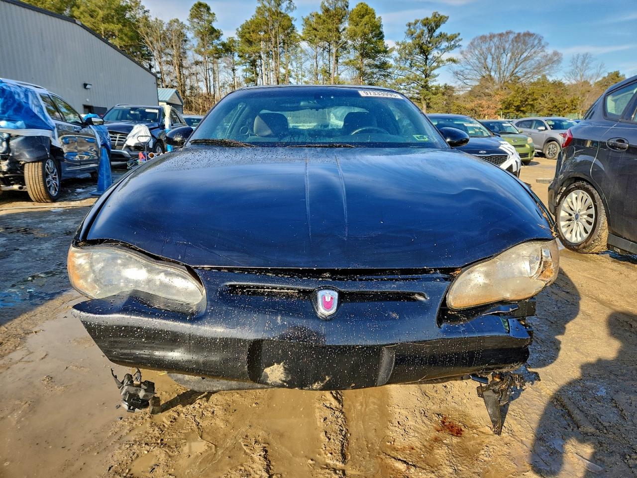 2004 Chevrolet Monte Carlo Ss Black vin: 2G1WX12K749216071