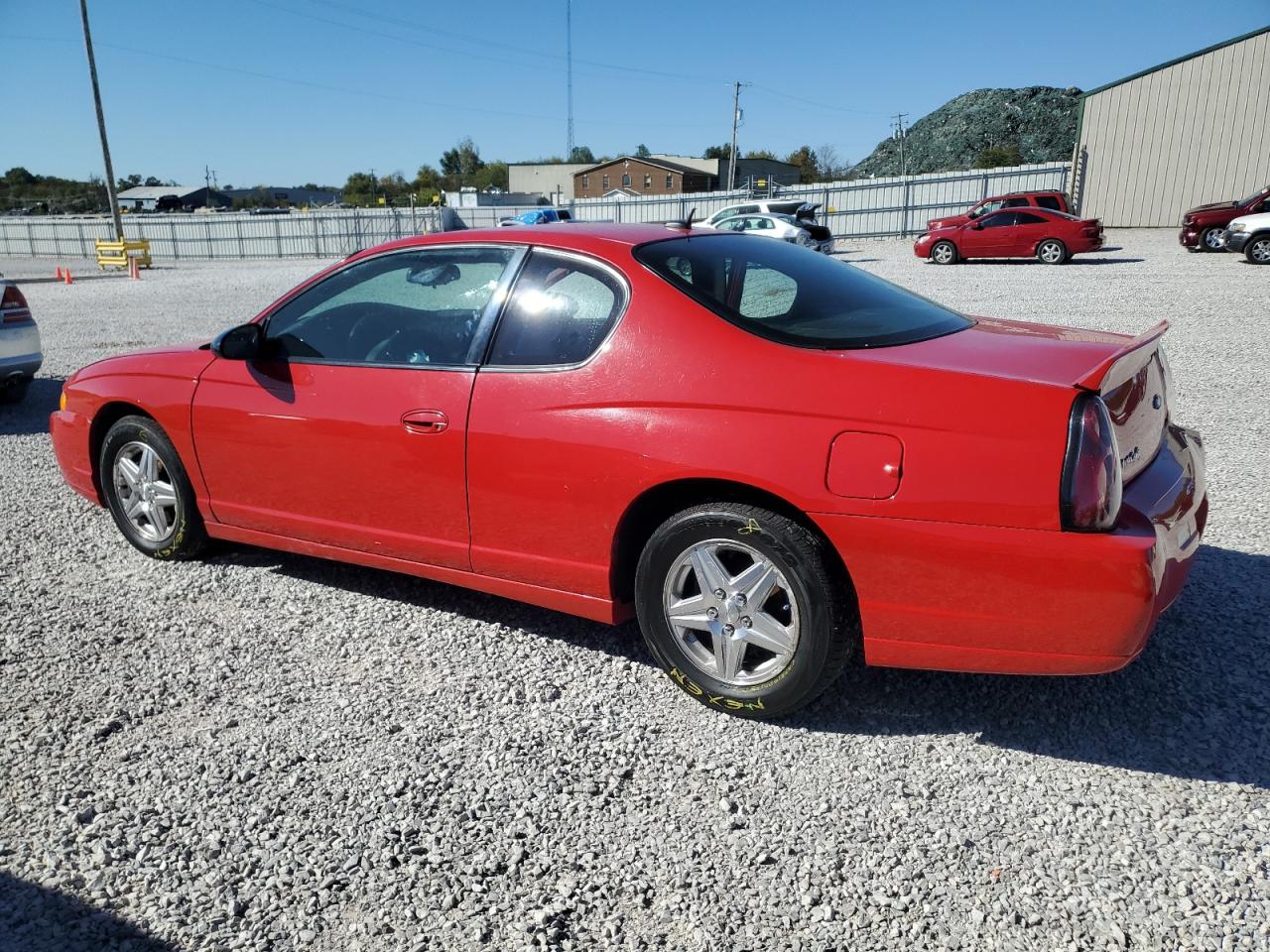 2005 Chevrolet Monte Carlo Lt Красный vin: 2G1WX12K759339970