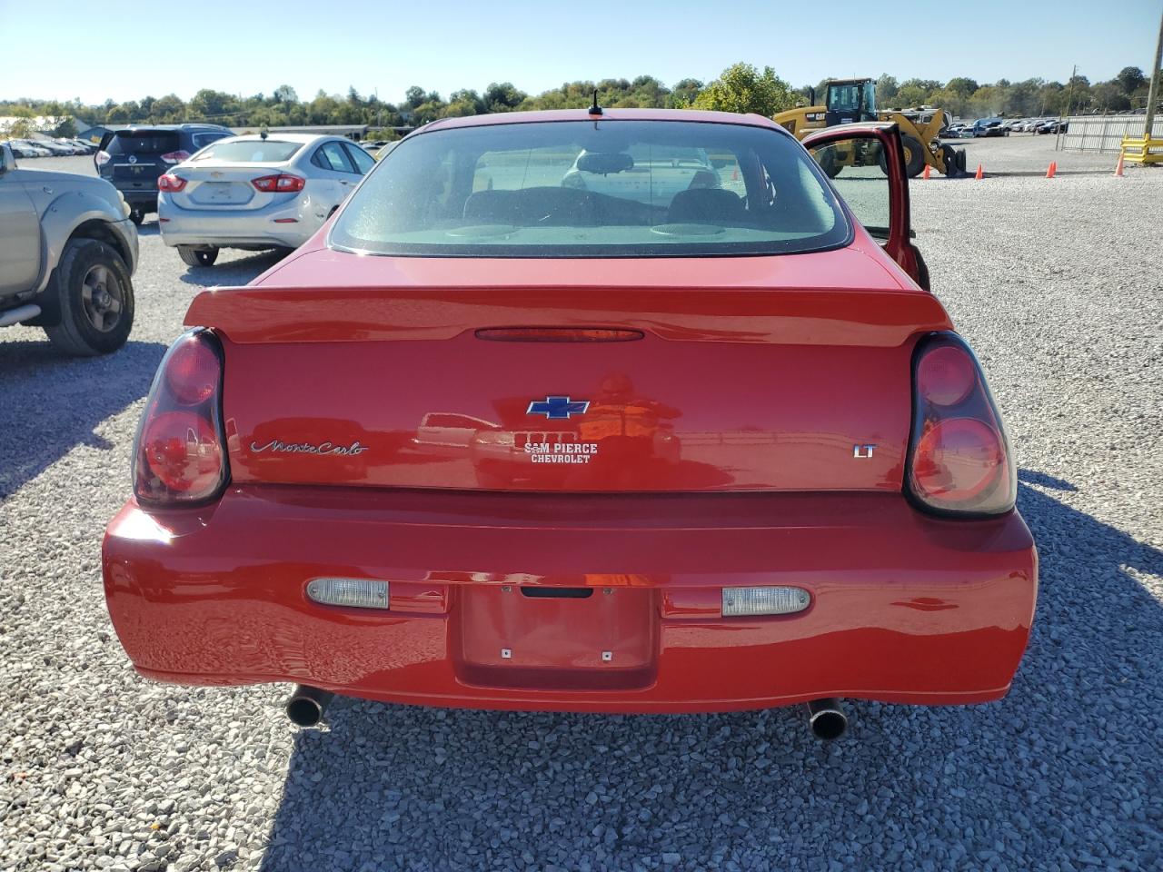 2005 Chevrolet Monte Carlo Lt Красный vin: 2G1WX12K759339970