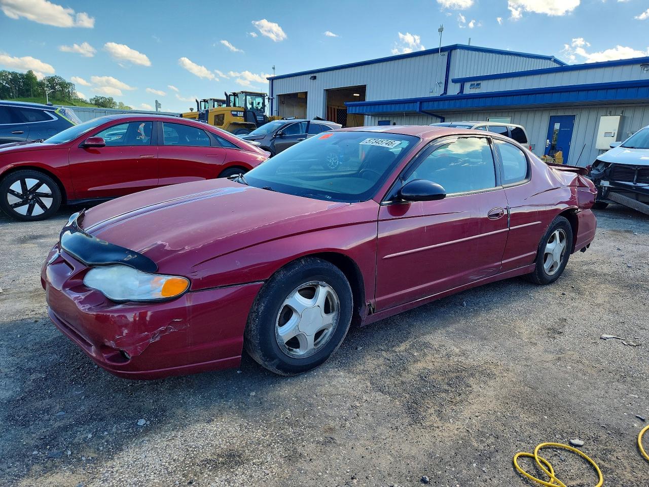 2005 Chevrolet Monte Carlo Lt Burgundy vin: 2G1WX12K959263457