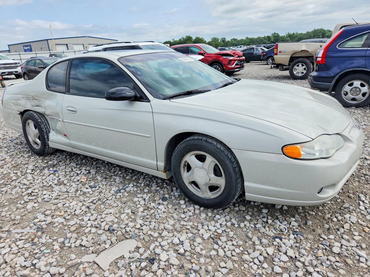 2003 Chevrolet Monte Carlo Ss Beige vin: 2G1WX12KX39307365