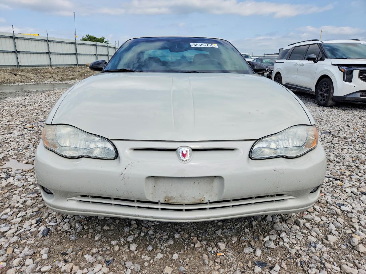 2003 Chevrolet Monte Carlo Ss Beige vin: 2G1WX12KX39307365
