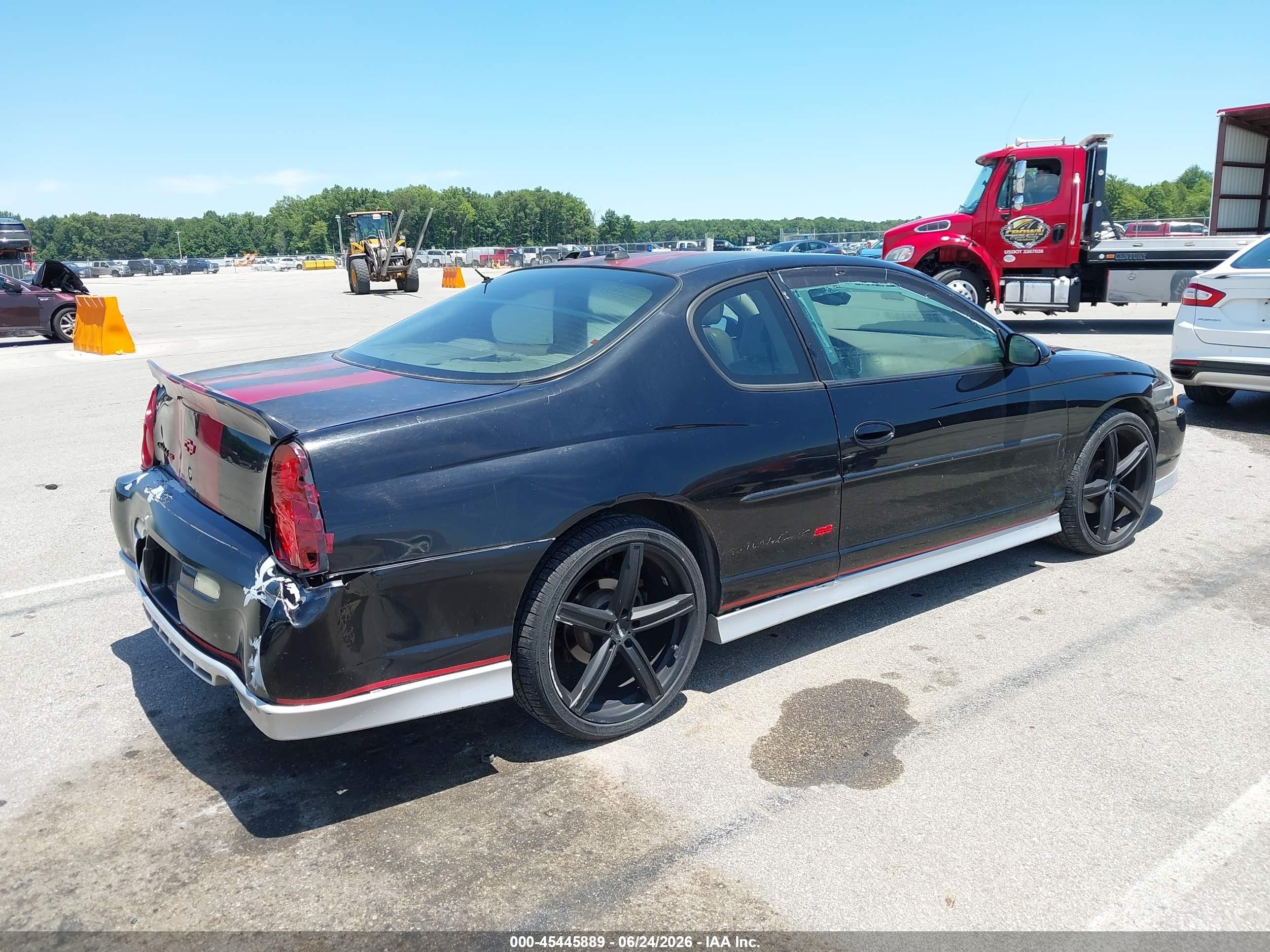 2003 Chevrolet Monte Carlo Ss Черный vin: 2G1WX12KX39446086