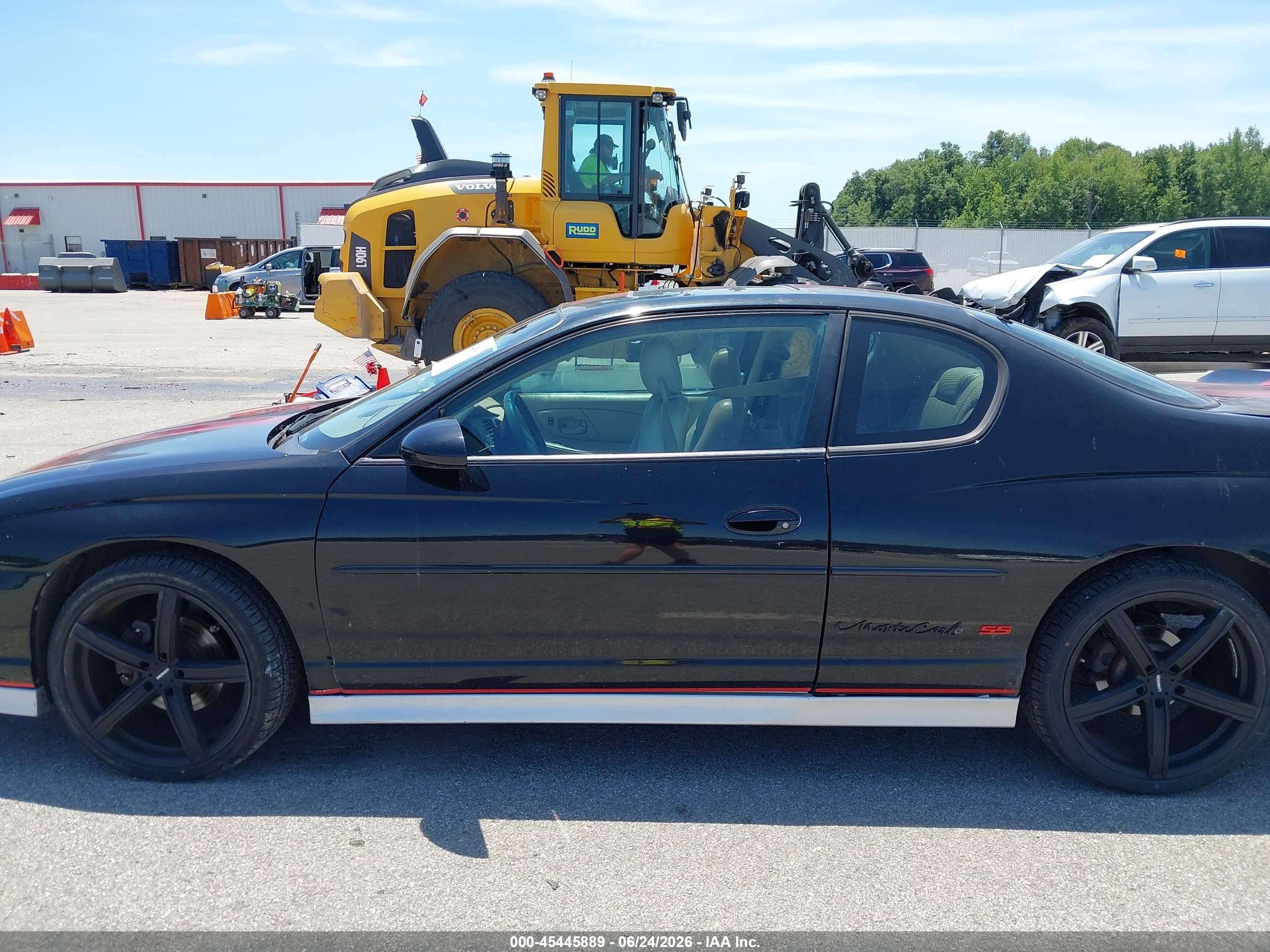 2003 Chevrolet Monte Carlo Ss Черный vin: 2G1WX12KX39446086