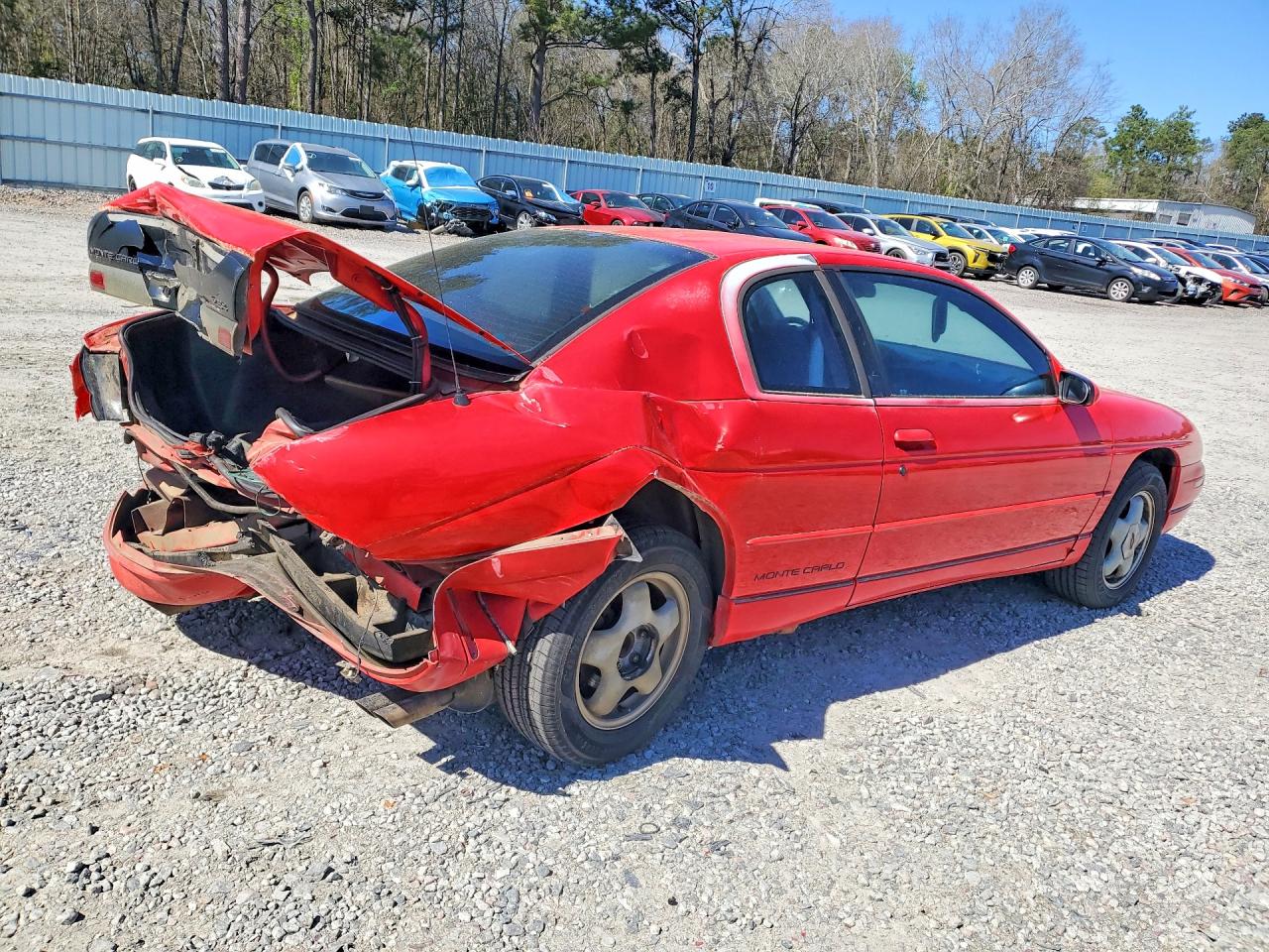 1997 Chevrolet Monte Carlo Z34 Red vin: 2G1WX12X0V9265397