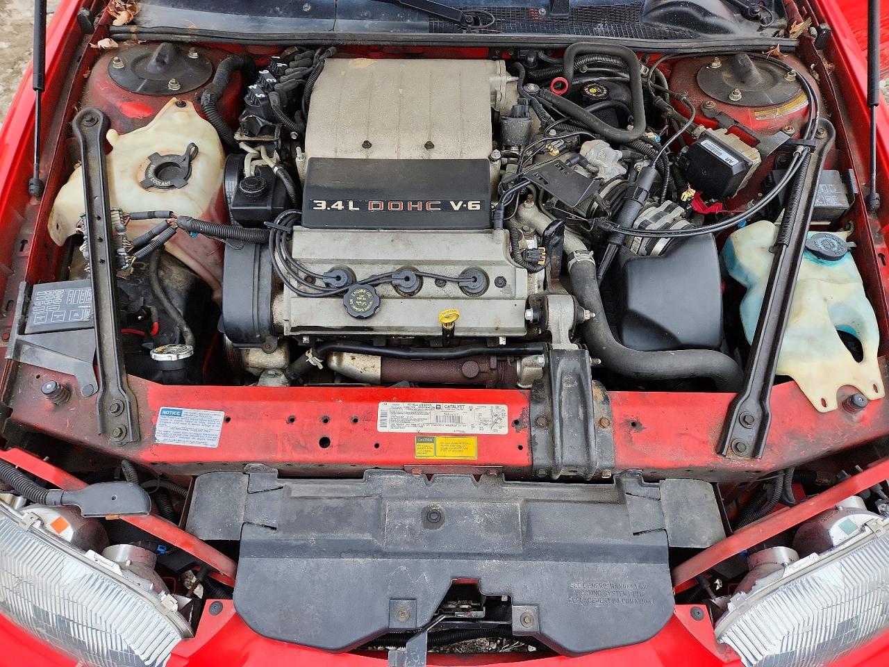 1997 Chevrolet Monte Carlo Z34 Red vin: 2G1WX12X5V9257893