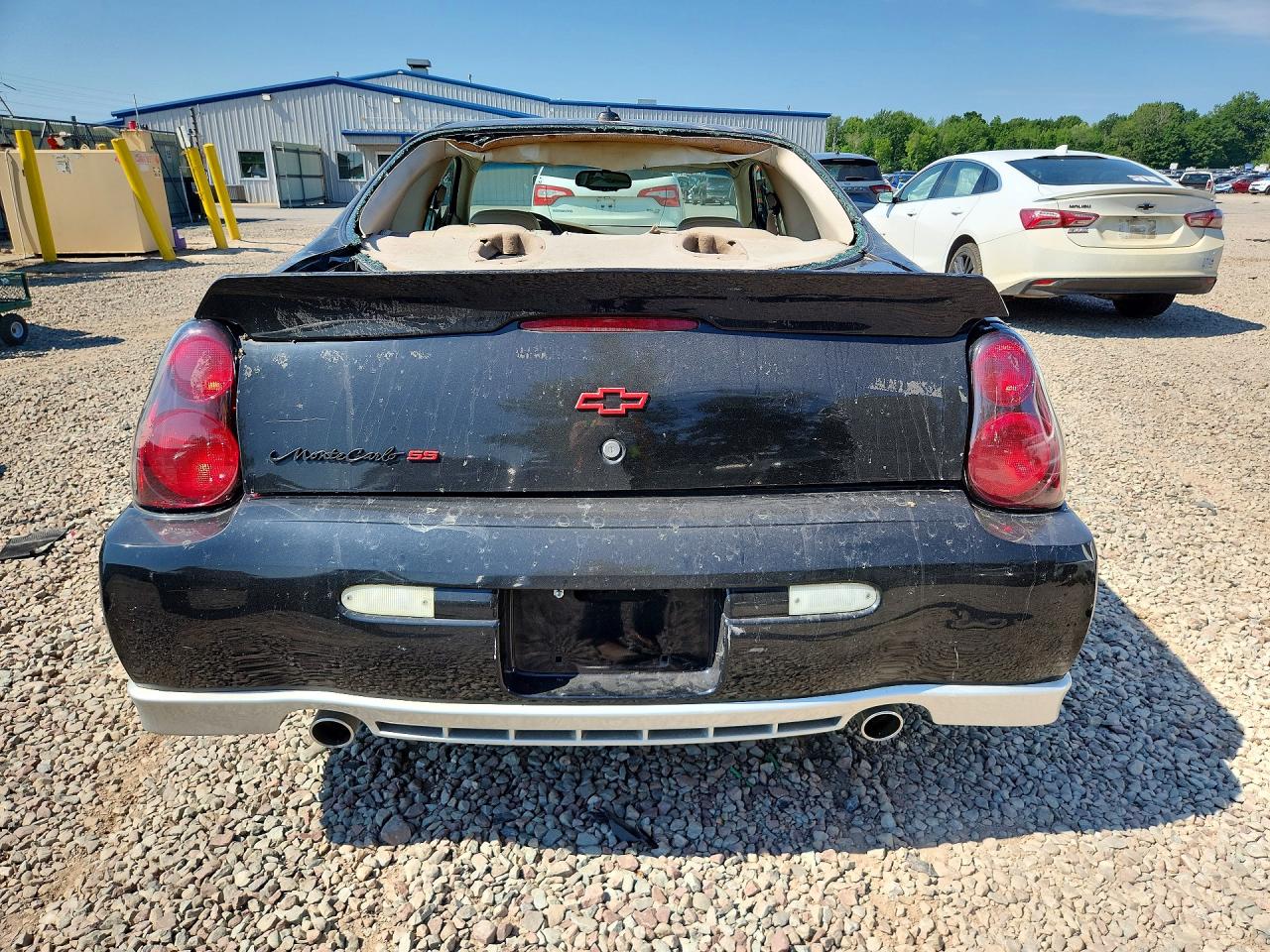 2003 Chevrolet Monte Carlo Ss Black vin: 2G1WX15K039222045