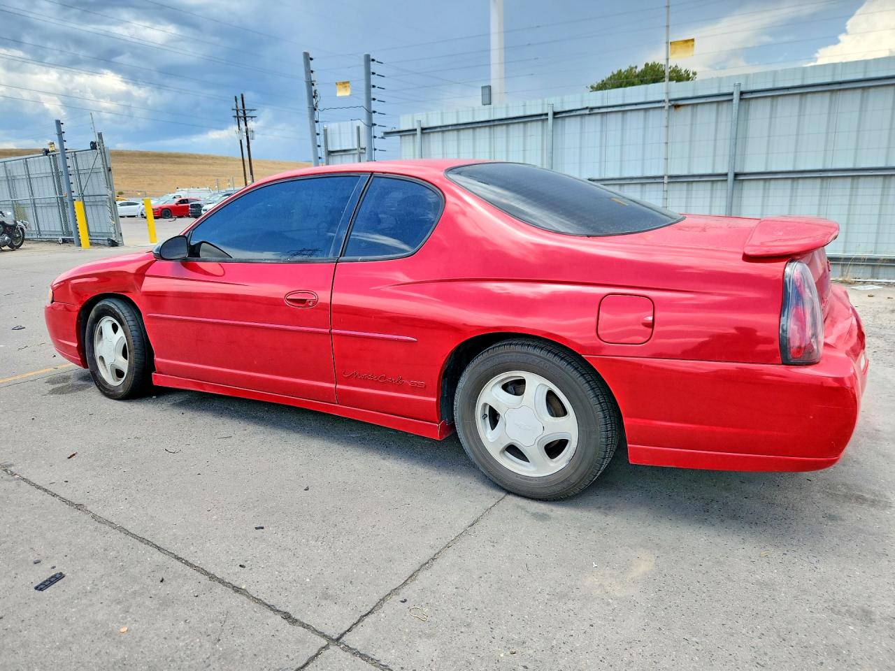 2002 Chevrolet Monte Carlo Ss Red vin: 2G1WX15K129235997