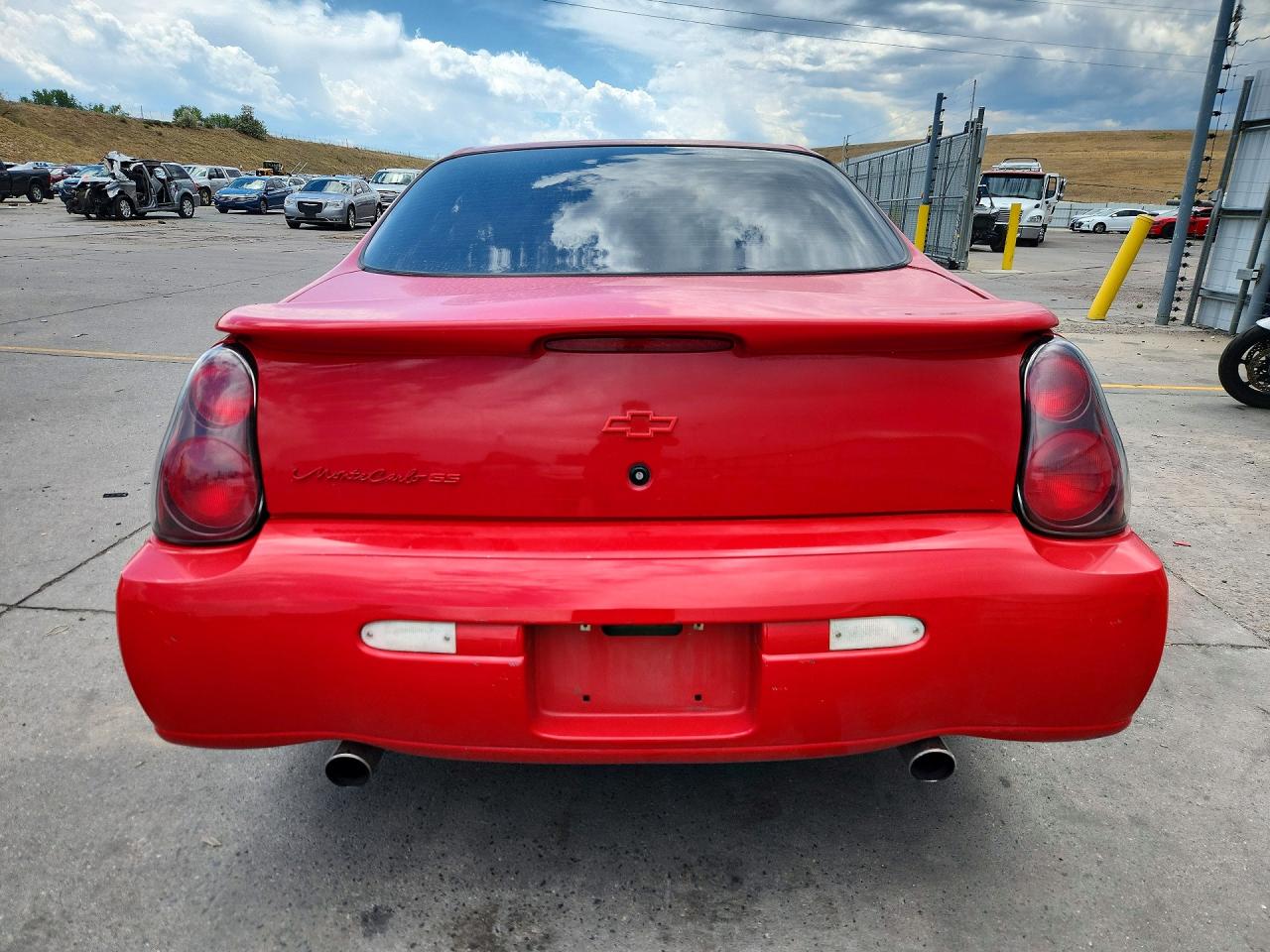 2002 Chevrolet Monte Carlo Ss Red vin: 2G1WX15K129235997
