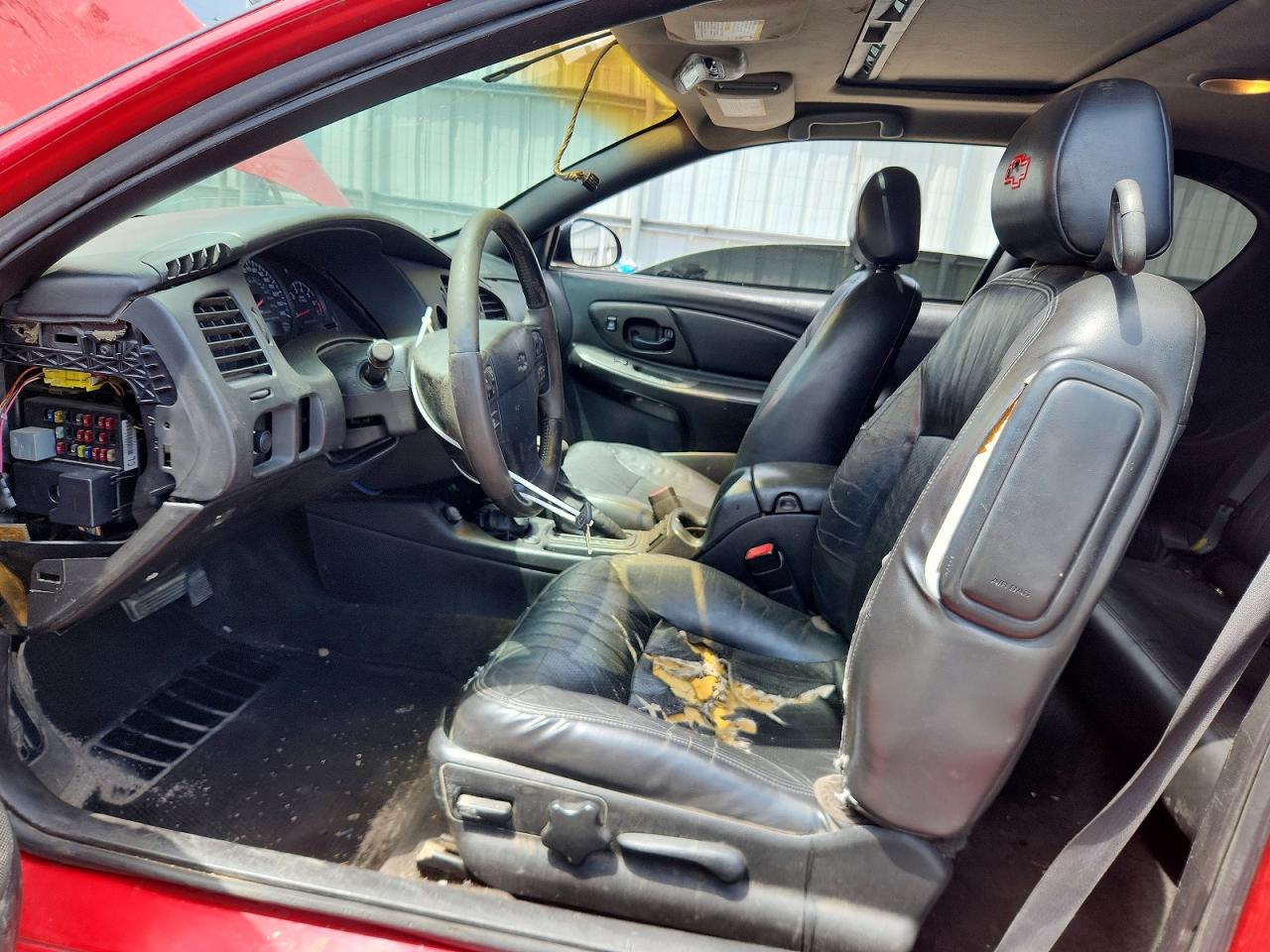 2002 Chevrolet Monte Carlo Ss Red vin: 2G1WX15K129235997