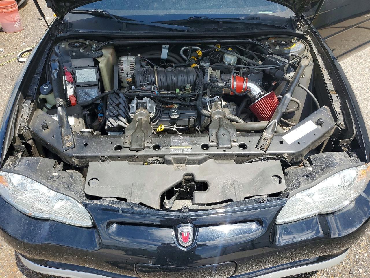 2002 Chevrolet Monte Carlo Ss Черный vin: 2G1WX15K129354942