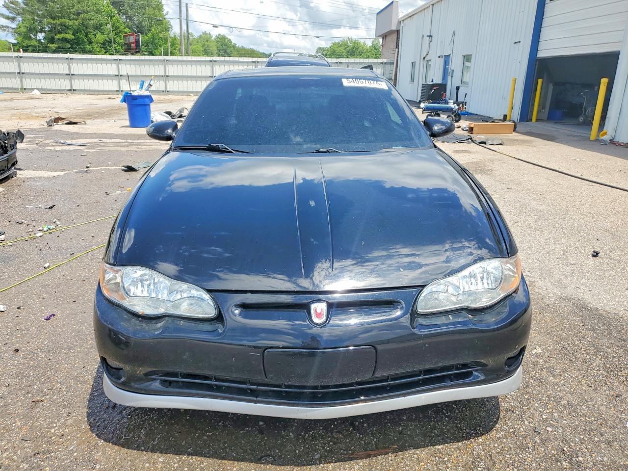 2002 Chevrolet Monte Carlo Ss Черный vin: 2G1WX15K129354942