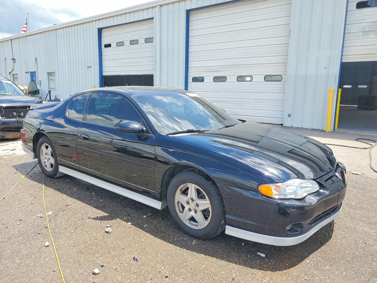 2002 Chevrolet Monte Carlo Ss Черный vin: 2G1WX15K129354942