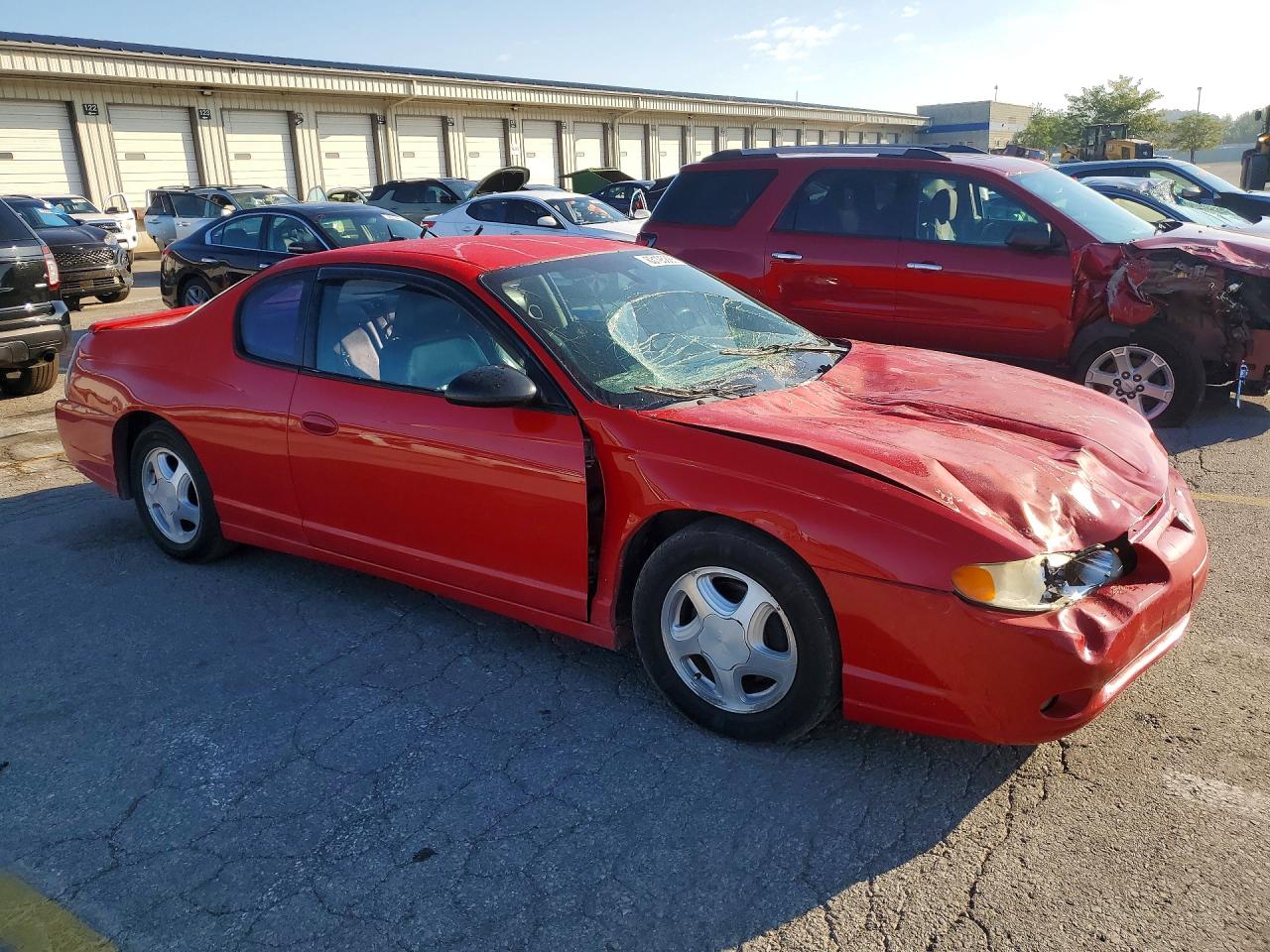 2005 Chevrolet Monte Carlo Lt Red vin: 2G1WX15K159178463