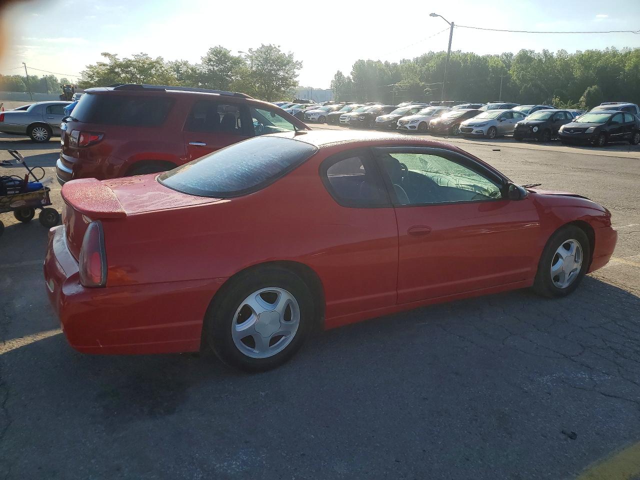 2005 Chevrolet Monte Carlo Lt Red vin: 2G1WX15K159178463