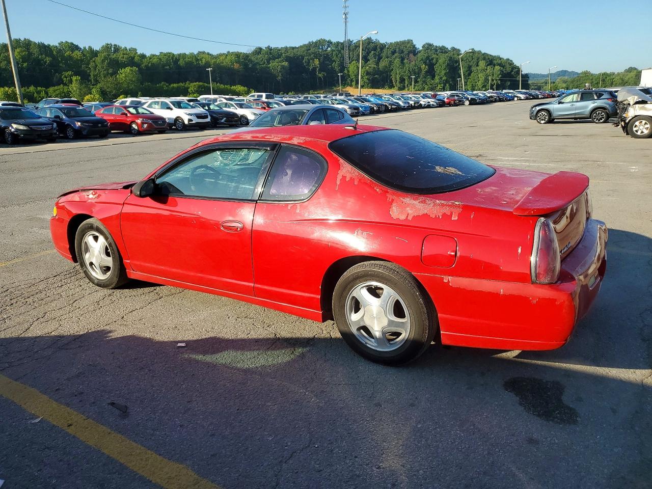 2005 Chevrolet Monte Carlo Lt Red vin: 2G1WX15K159178463