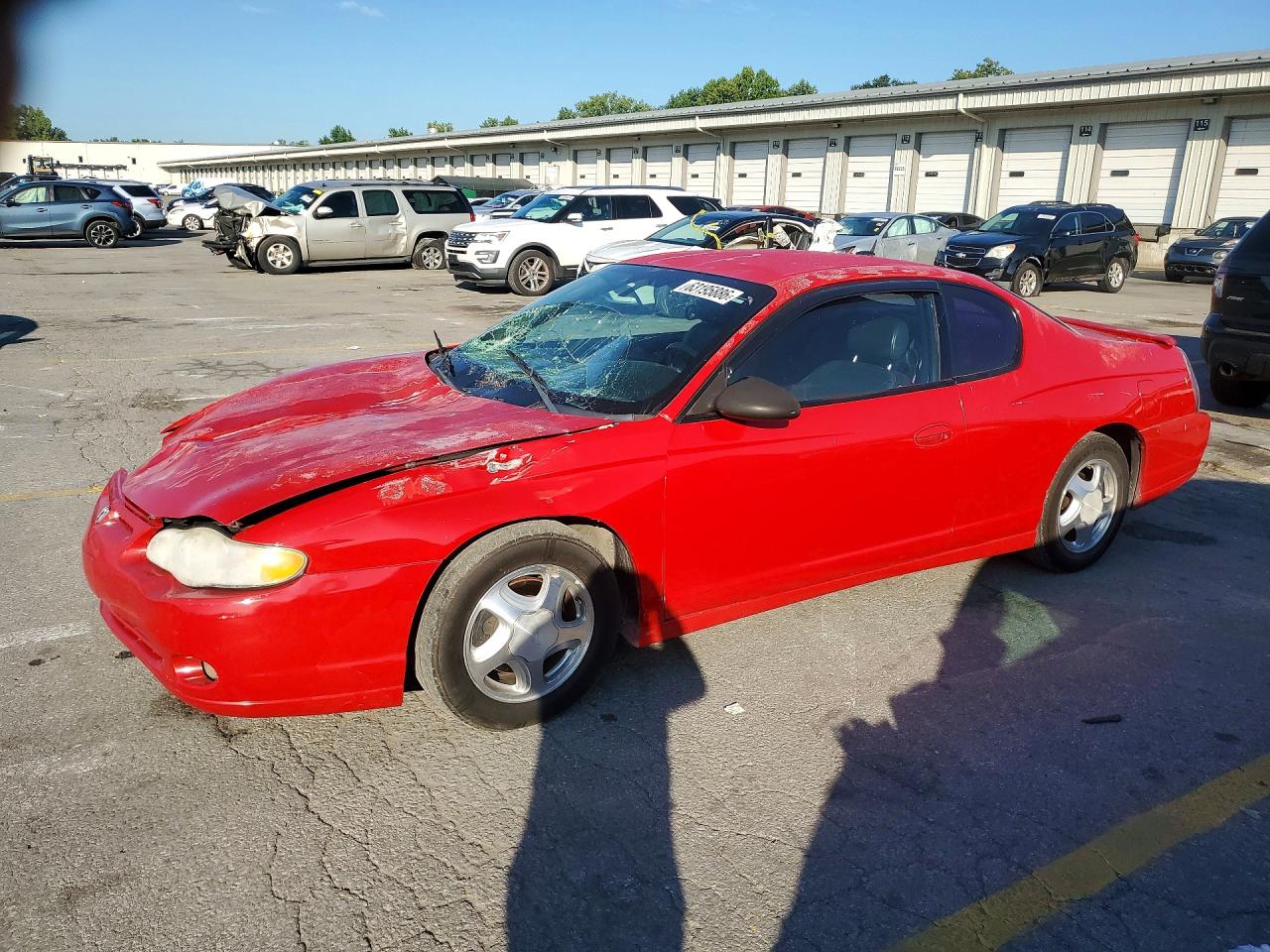 2005 Chevrolet Monte Carlo Lt Red vin: 2G1WX15K159178463
