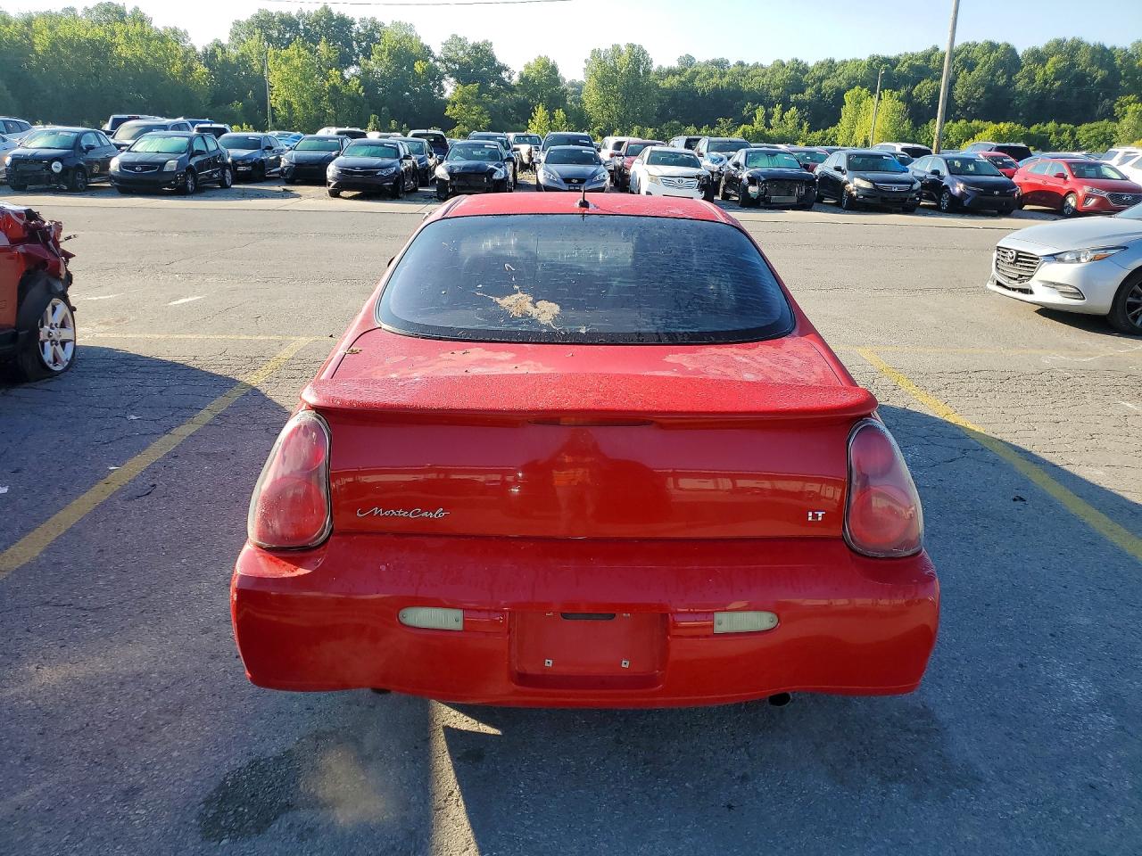 2005 Chevrolet Monte Carlo Lt Red vin: 2G1WX15K159178463
