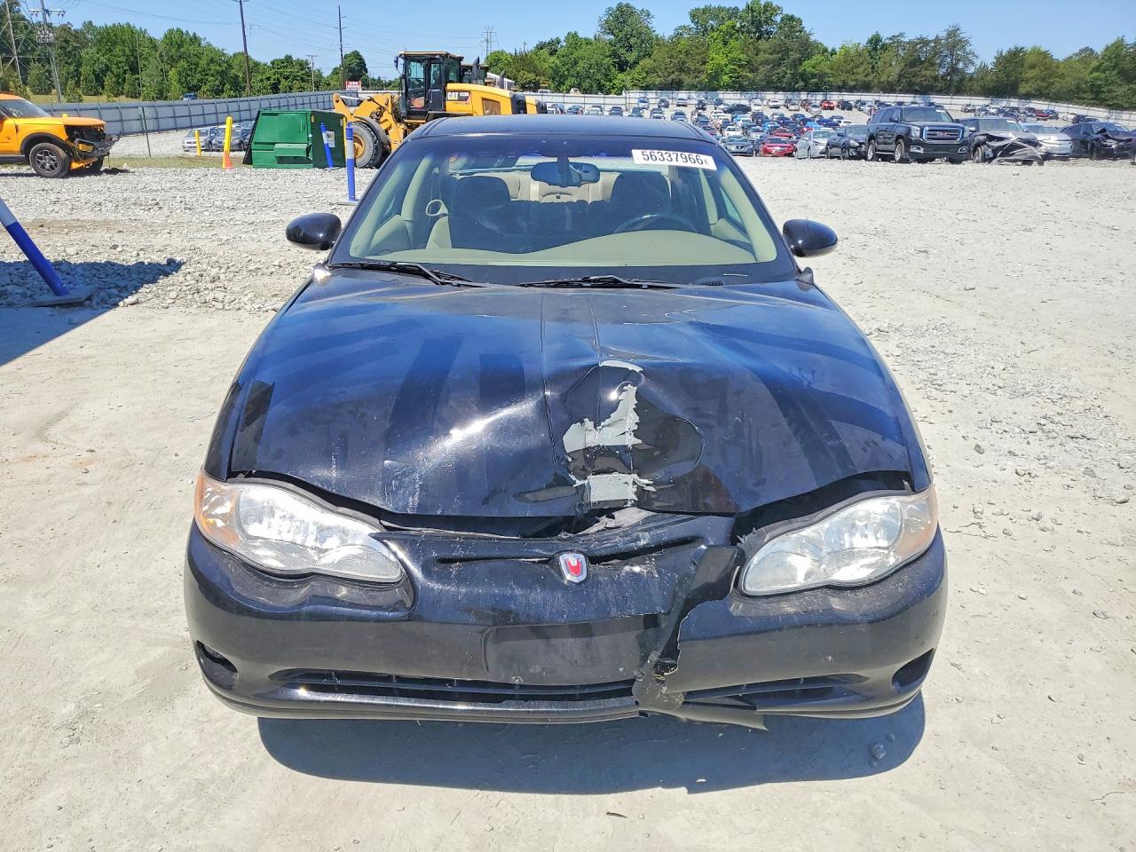2002 Chevrolet Monte Carlo Ss Black vin: 2G1WX15K229275070