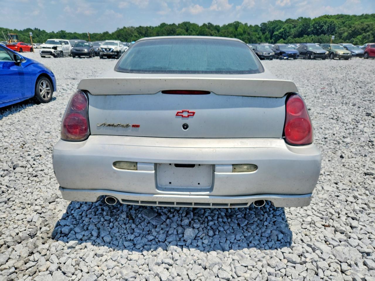 2002 Chevrolet Monte Carlo Ss Silver vin: 2G1WX15K229287610