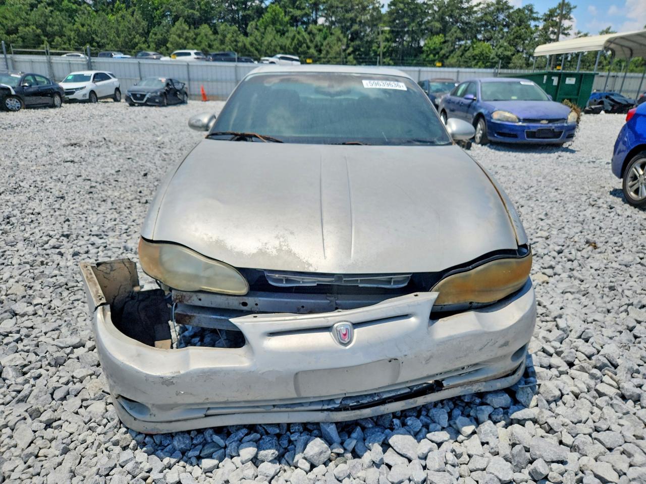 2002 Chevrolet Monte Carlo Ss Silver vin: 2G1WX15K229287610
