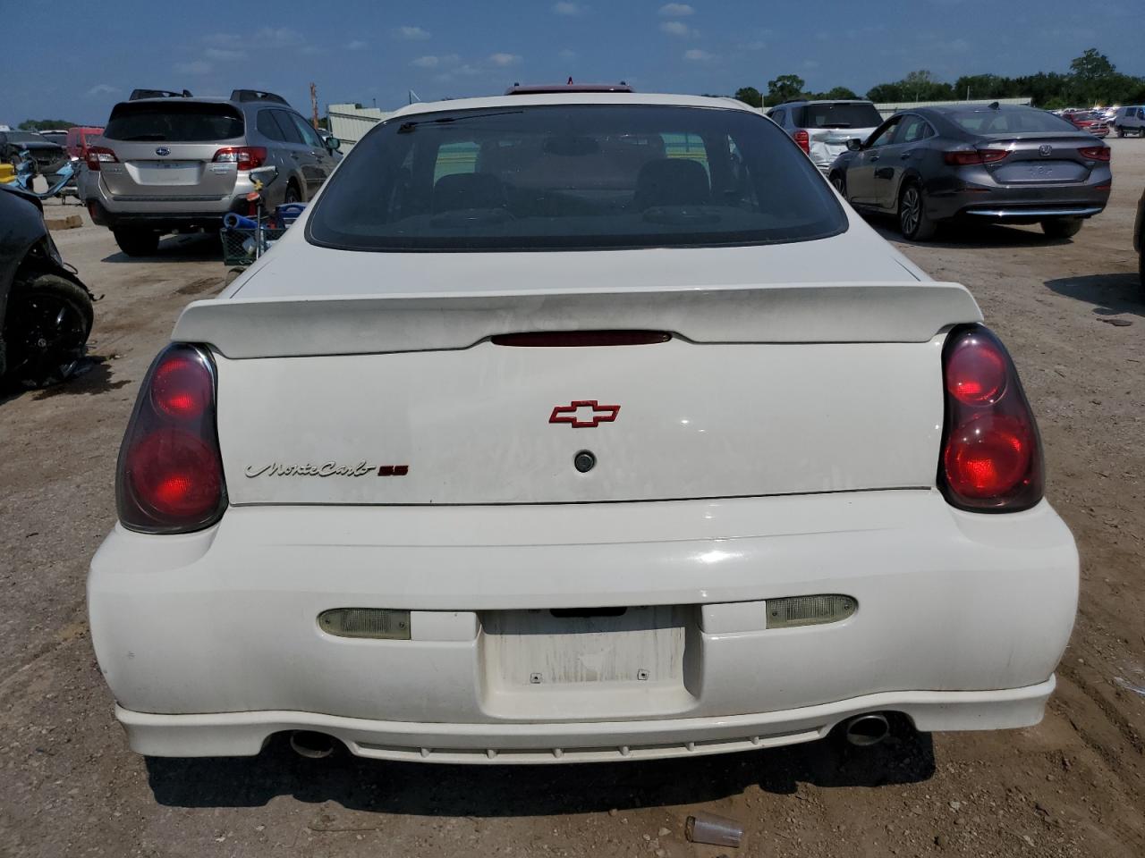 2002 Chevrolet Monte Carlo Ss White vin: 2G1WX15K229358840