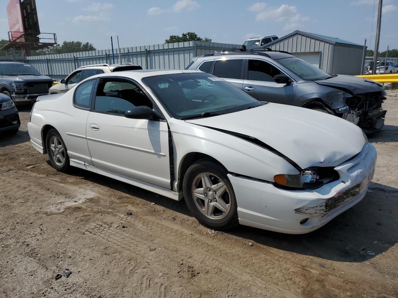 2002 Chevrolet Monte Carlo Ss White vin: 2G1WX15K229358840