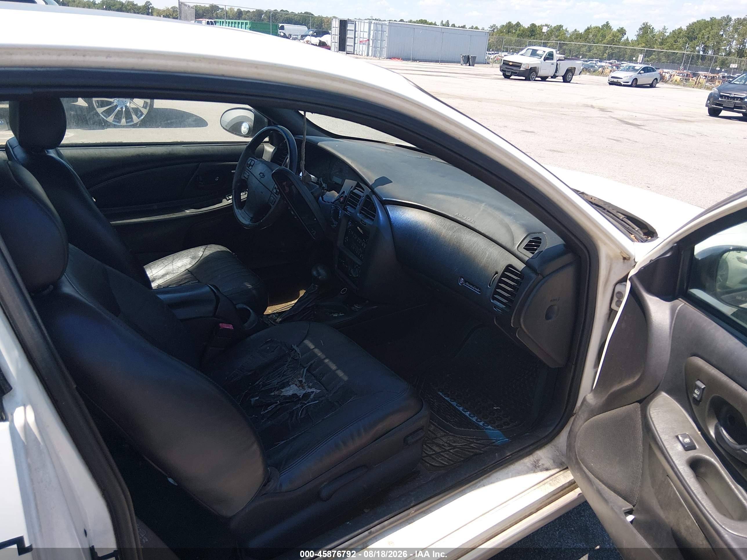 2002 Chevrolet Monte Carlo Ss Белый vin: 2G1WX15K329250761