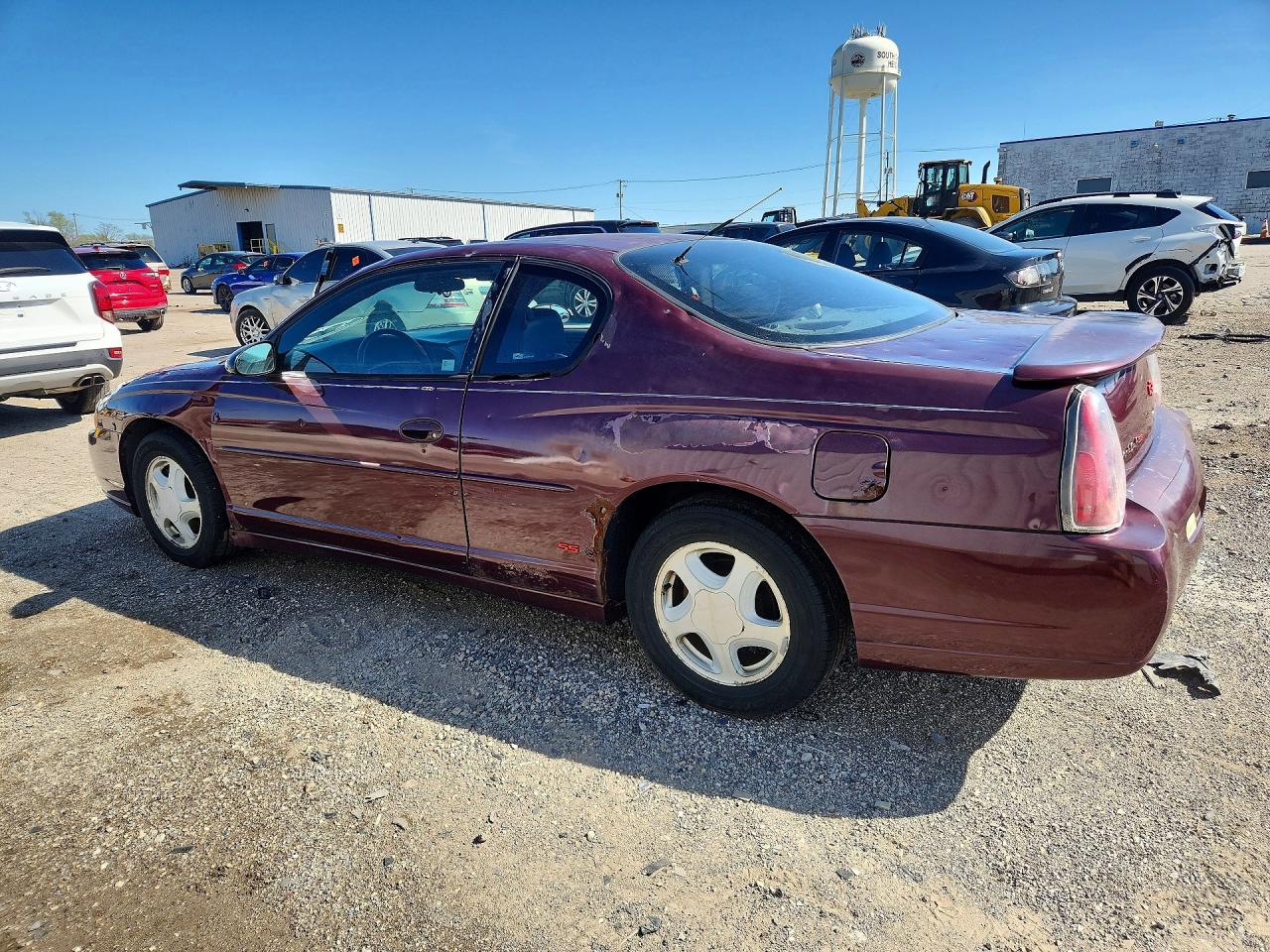 2004 Chevrolet Monte Carlo Ss Темно-бордовый vin: 2G1WX15K349285240