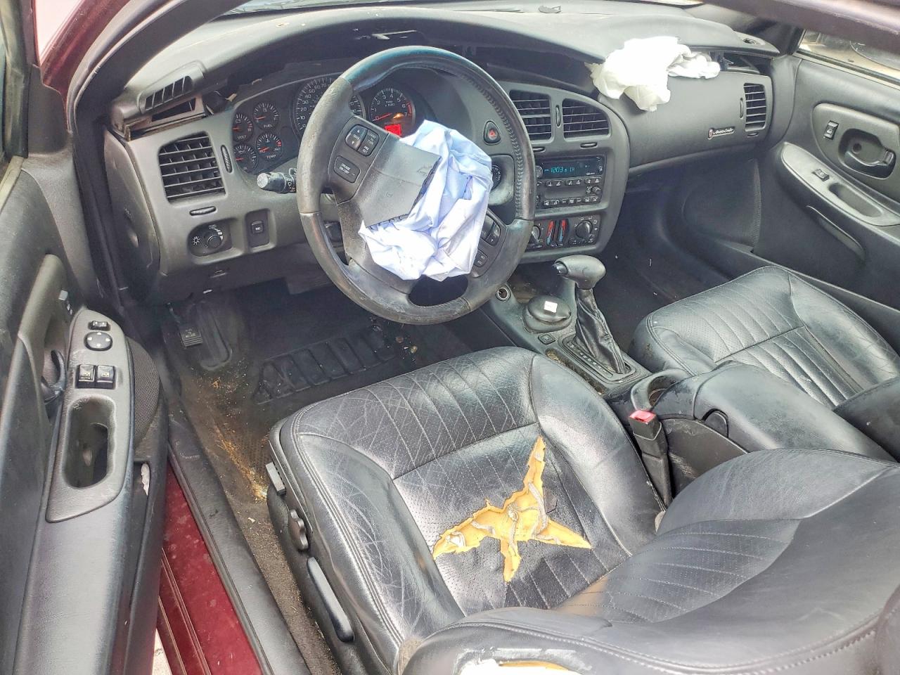 2001 Chevrolet Monte Carlo Ss Burgundy vin: 2G1WX15K619187024