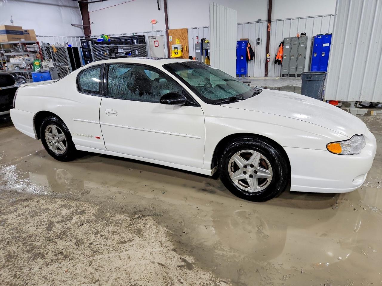 2001 Chevrolet Monte Carlo Ss White vin: 2G1WX15K719262684