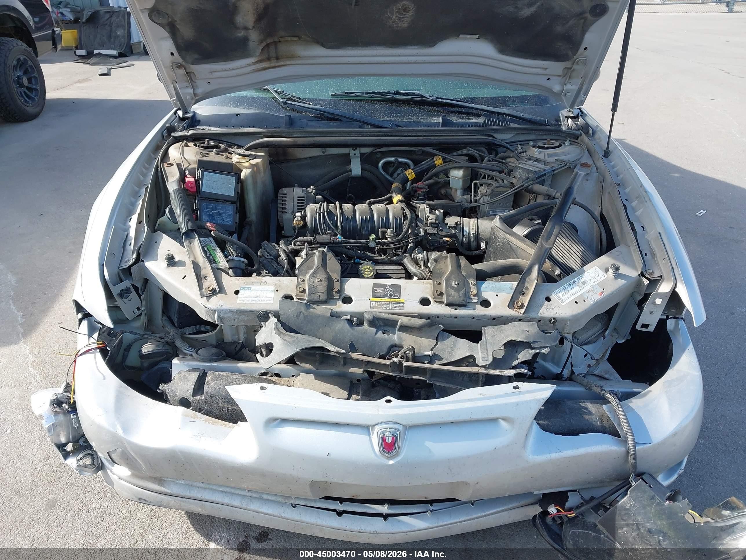 2002 Chevrolet Monte Carlo Ss Silver vin: 2G1WX15K729121583