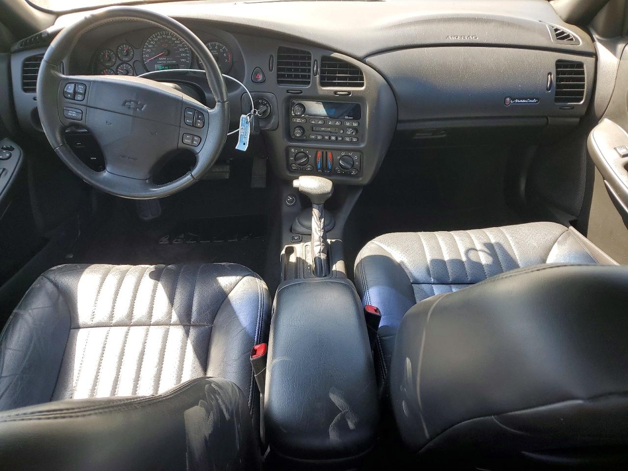 2002 Chevrolet Monte Carlo Ss White vin: 2G1WX15K729145284