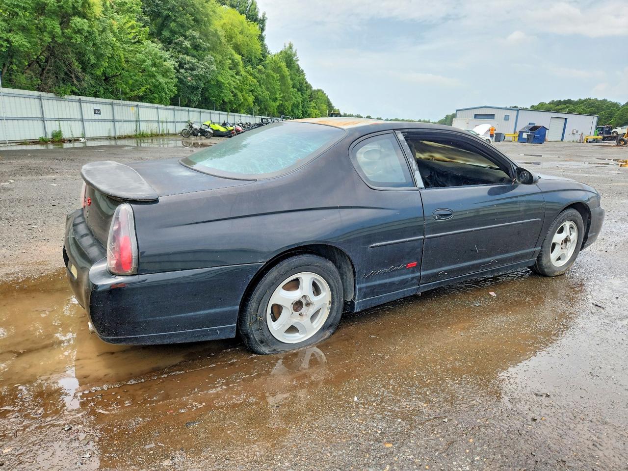 2002 Chevrolet Monte Carlo Ss Black vin: 2G1WX15K829356378