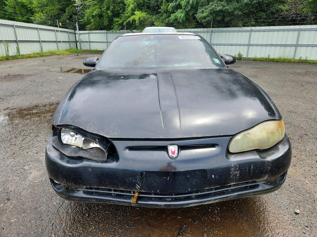 2002 Chevrolet Monte Carlo Ss Black vin: 2G1WX15K829356378