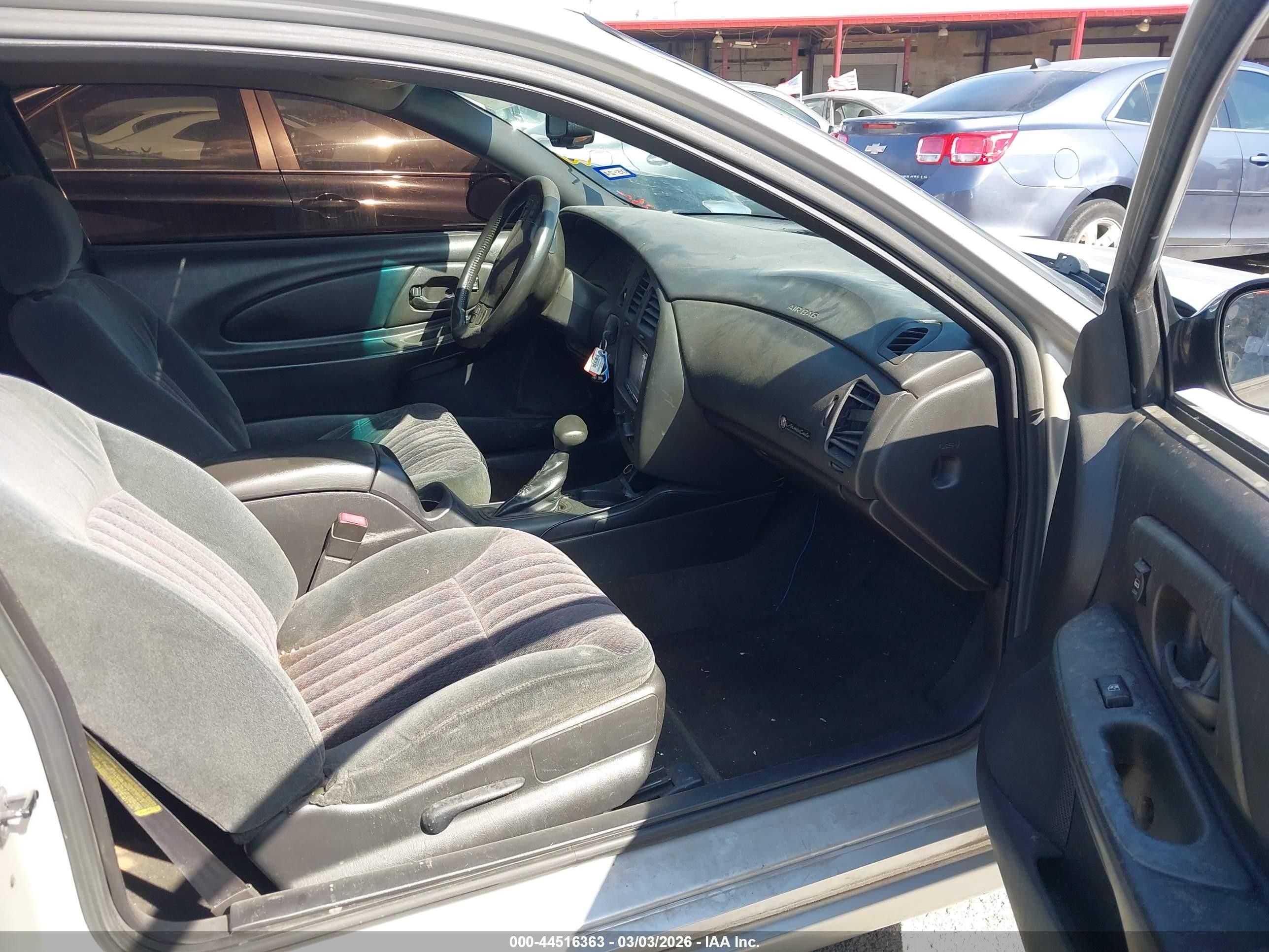 2001 Chevrolet Monte Carlo Ss Silver vin: 2G1WX15KX19166287