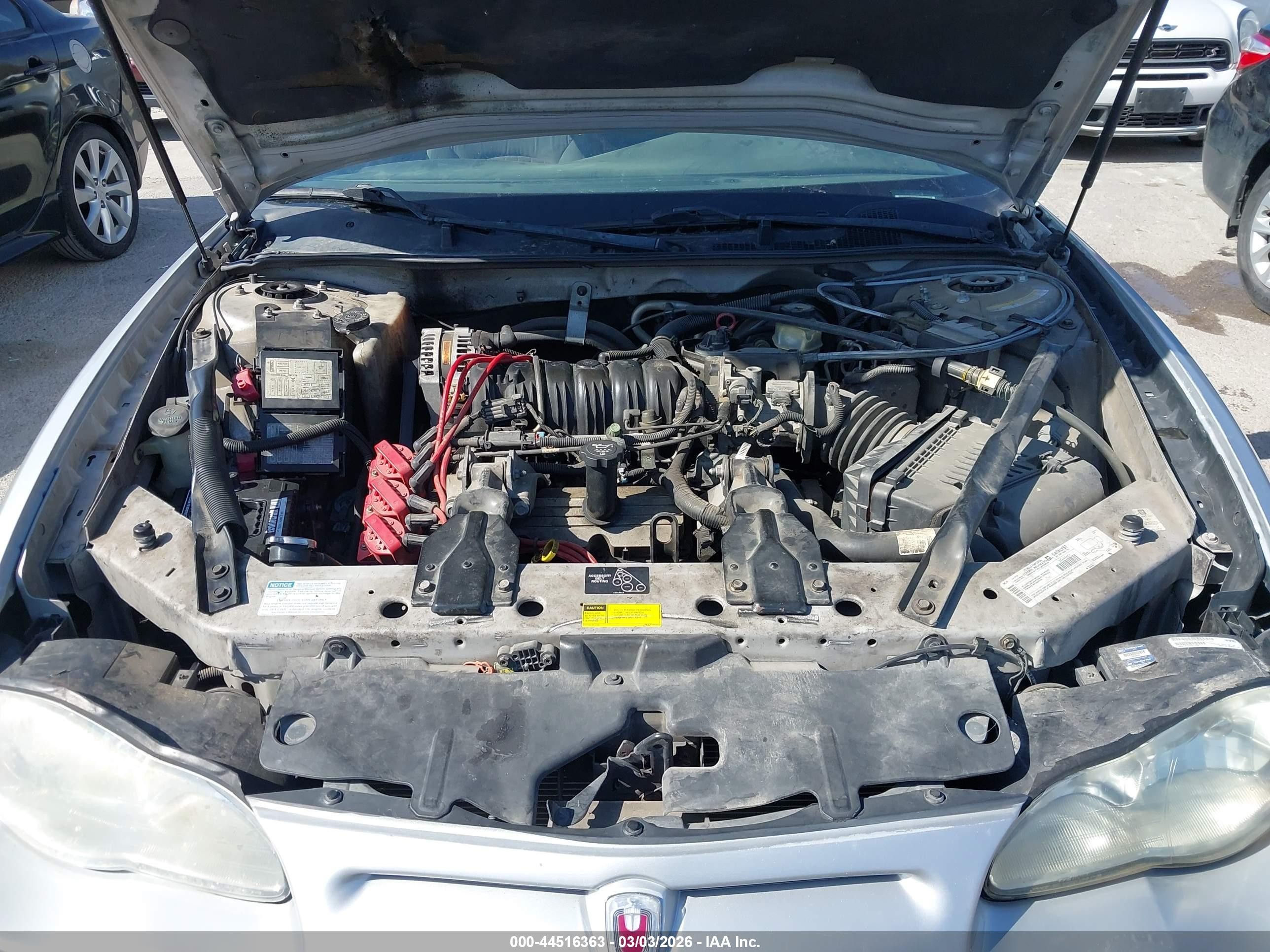 2001 Chevrolet Monte Carlo Ss Silver vin: 2G1WX15KX19166287