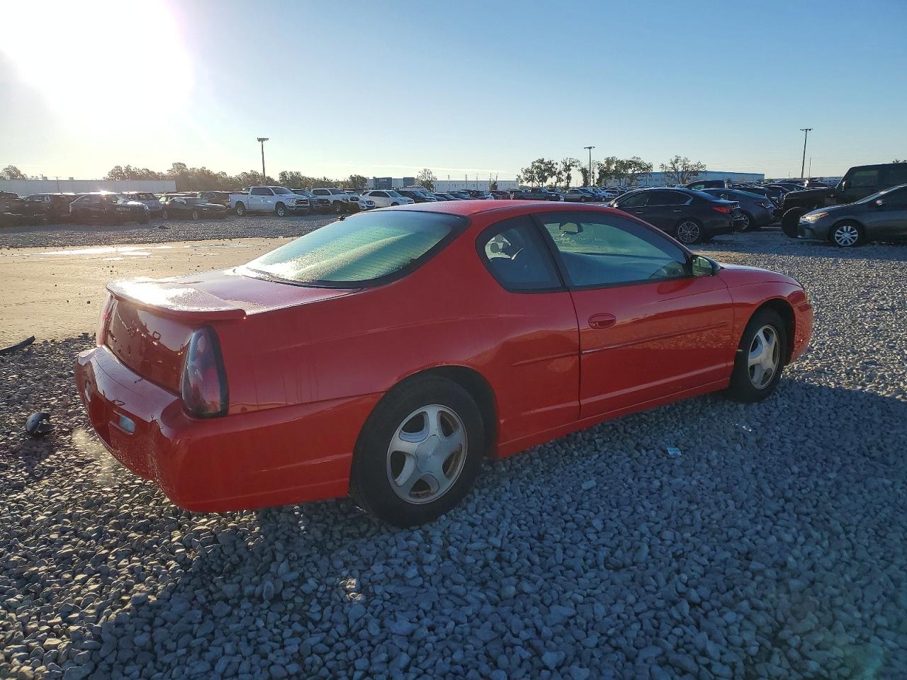 2001 Chevrolet Monte Carlo Ss Red vin: 2G1WX15KX19329293