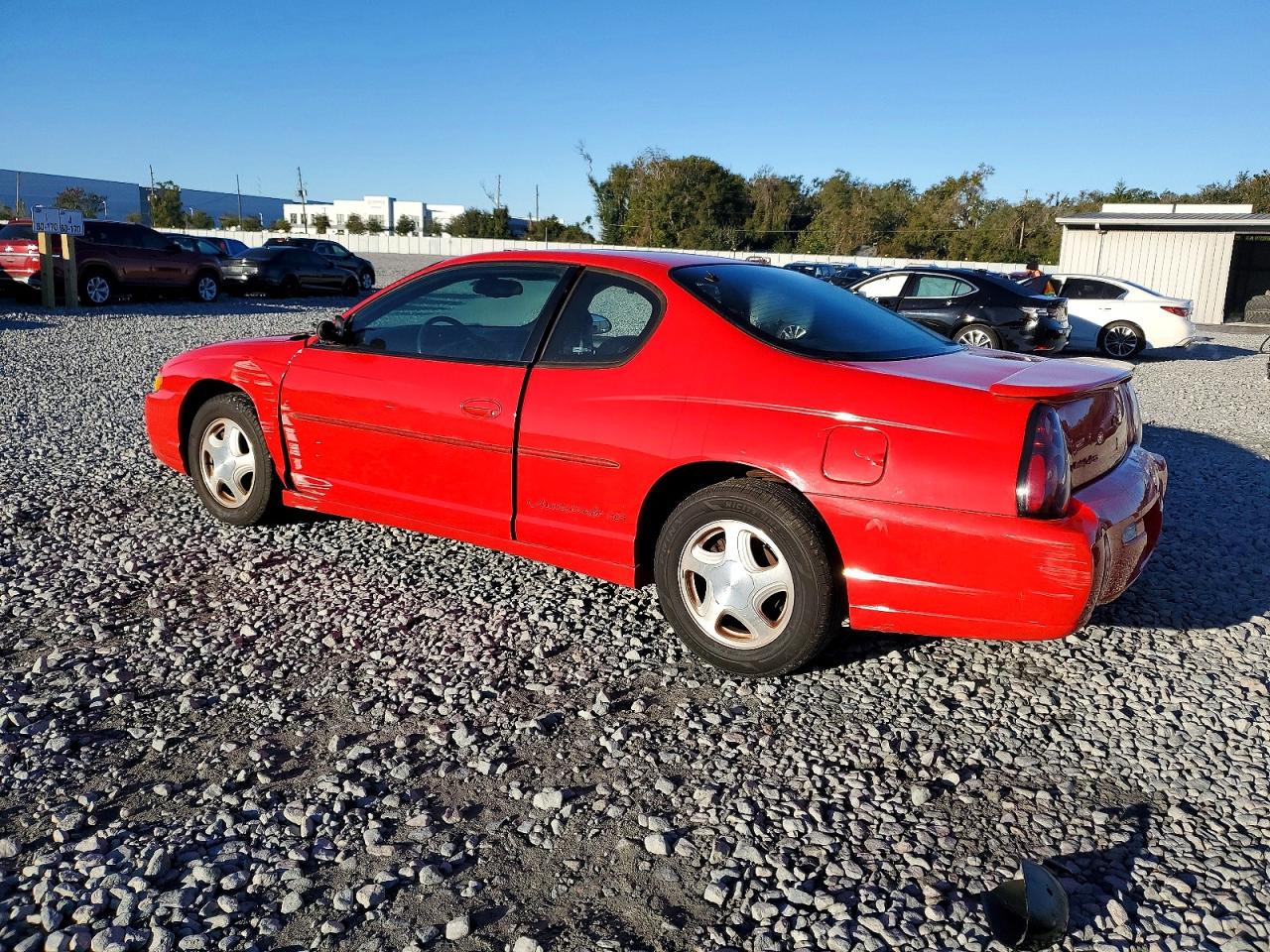 2001 Chevrolet Monte Carlo Ss Red vin: 2G1WX15KX19329293