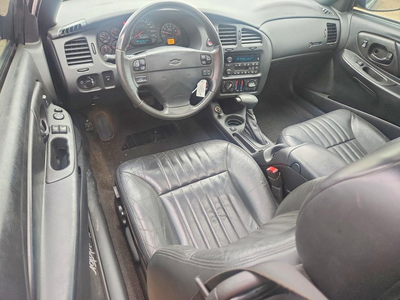 2004 Chevrolet Monte Carlo Ss Supercharged Black vin: 2G1WZ121149320606