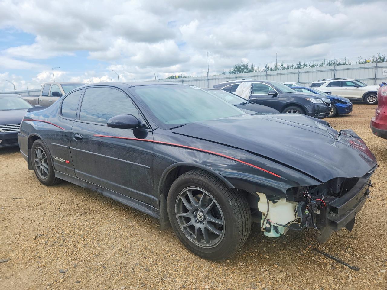 2004 Chevrolet Monte Carlo Ss Supercharged Black vin: 2G1WZ121149320606