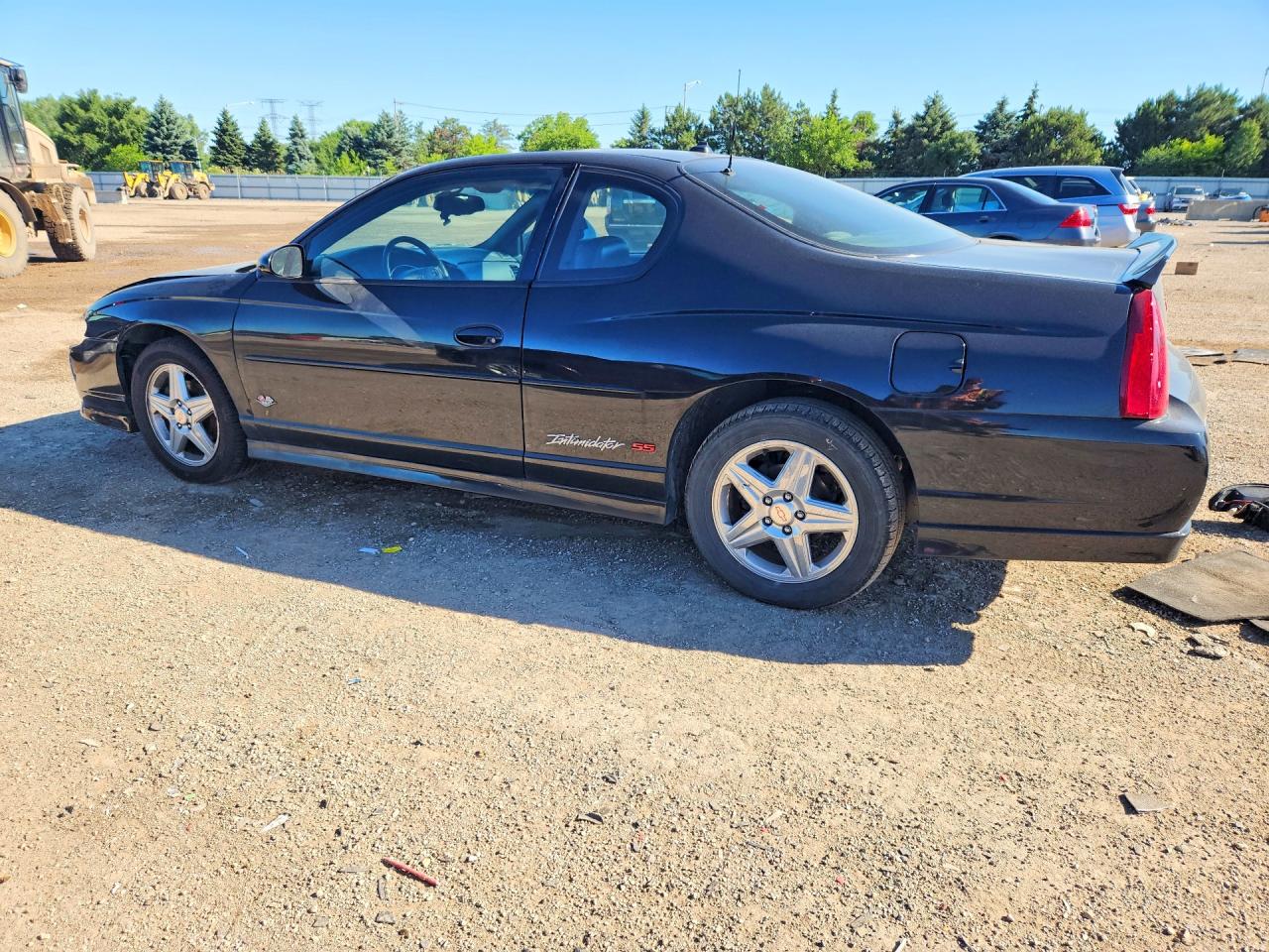2004 Chevrolet Monte Carlo Ss Supercharged Black vin: 2G1WZ121149338149