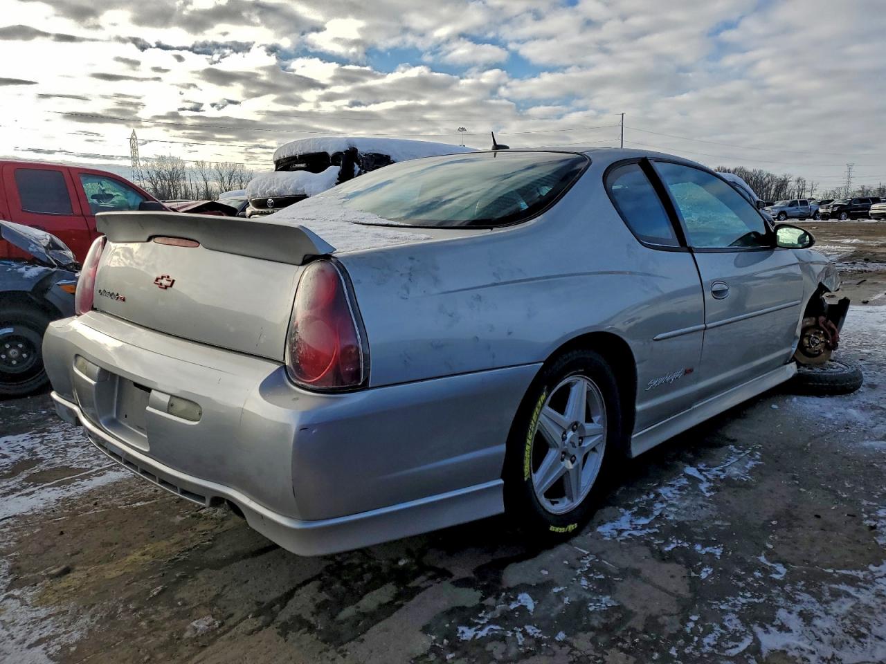 2005 Chevrolet Monte Carlo Ss Supercharged Серебряный vin: 2G1WZ121559225192