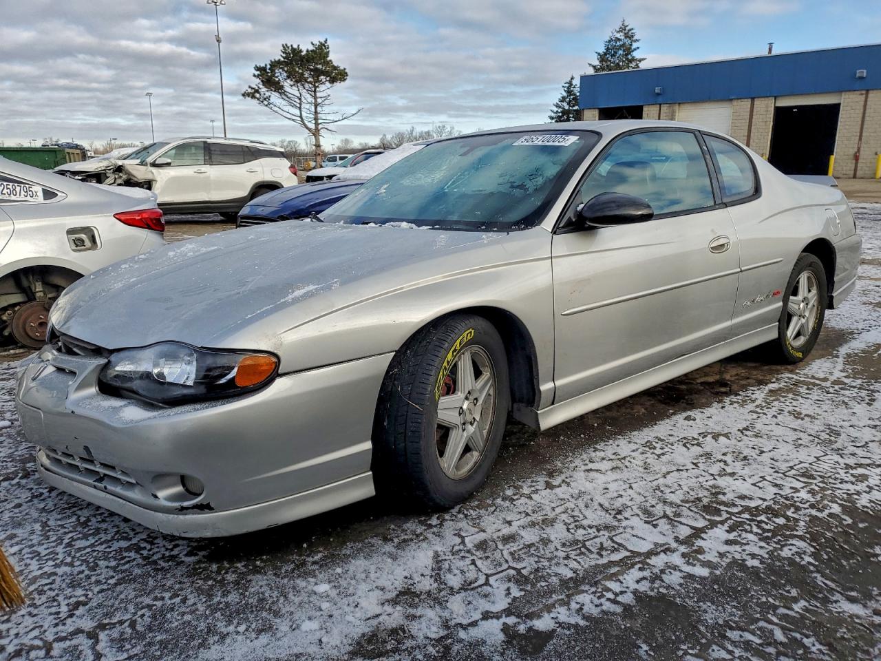 2005 Chevrolet Monte Carlo Ss Supercharged Серебряный vin: 2G1WZ121559225192