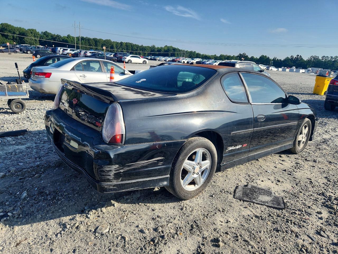 2004 Chevrolet Monte Carlo Ss Supercharged Black vin: 2G1WZ121649321752