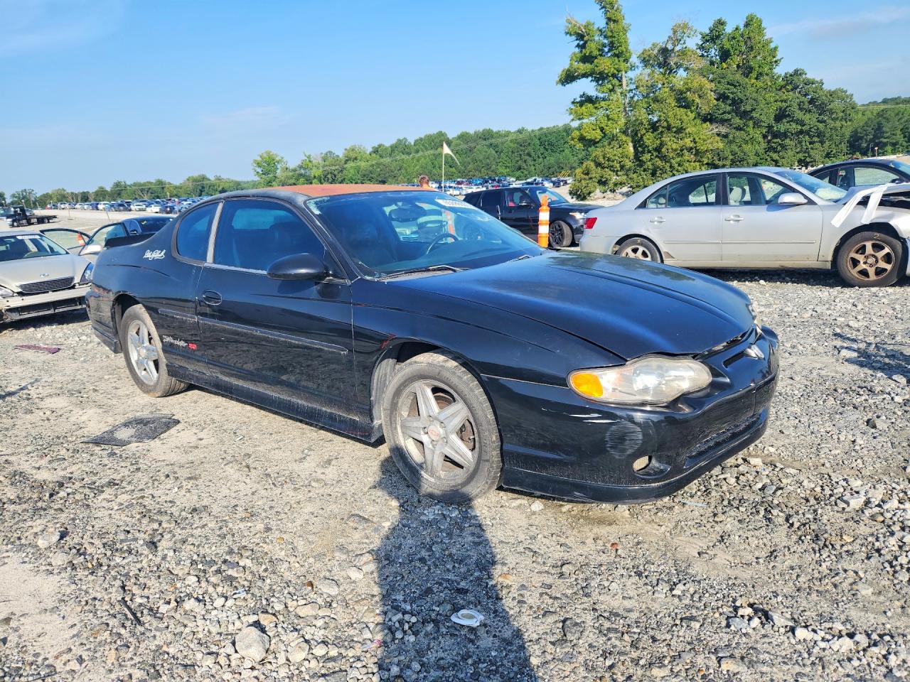 2004 Chevrolet Monte Carlo Ss Supercharged Black vin: 2G1WZ121649321752