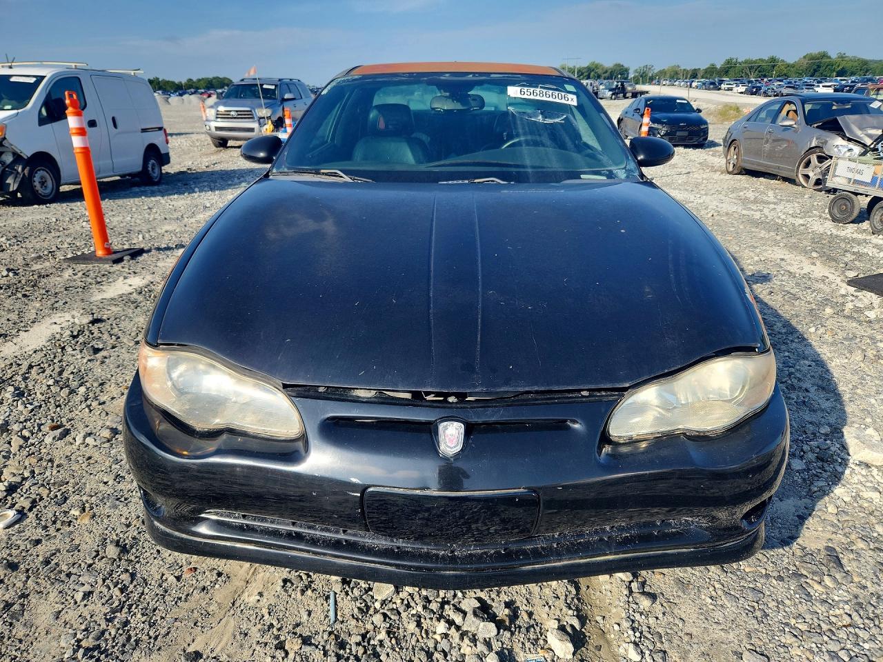 2004 Chevrolet Monte Carlo Ss Supercharged Black vin: 2G1WZ121649321752