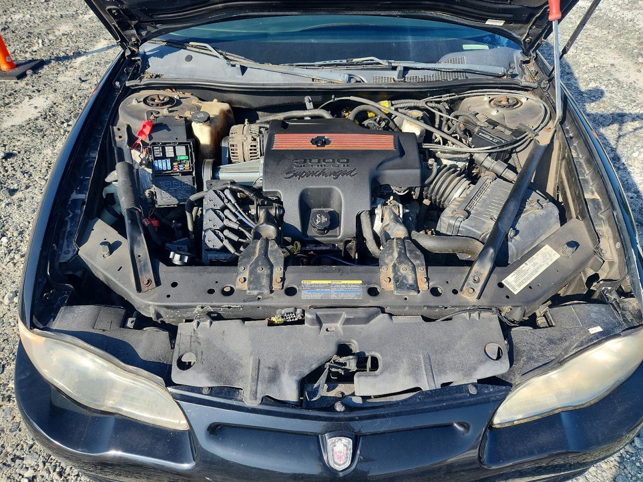 2004 Chevrolet Monte Carlo Ss Supercharged Black vin: 2G1WZ121649321752