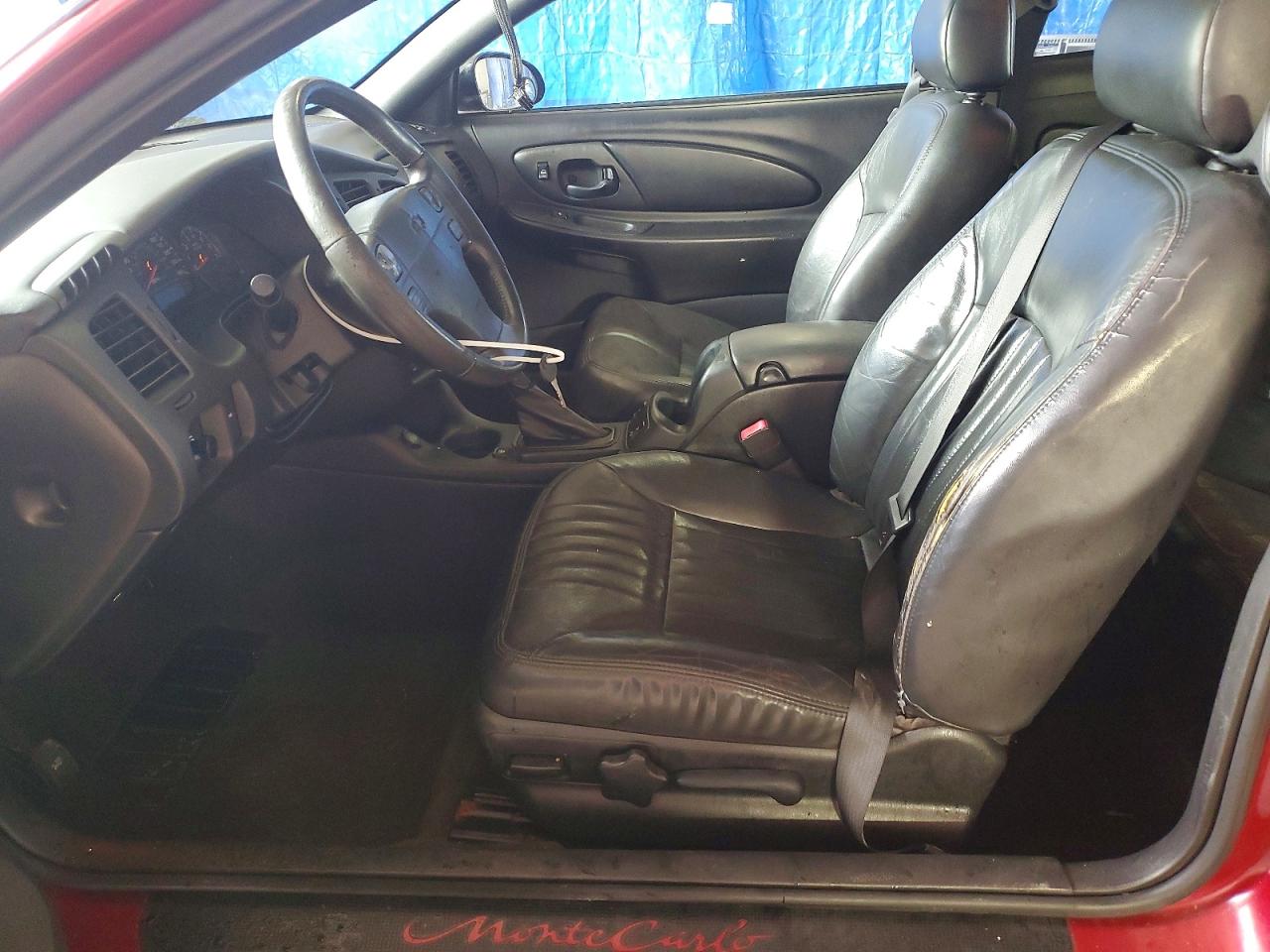 2005 Chevrolet Monte Carlo Ss Supercharged Red vin: 2G1WZ121859273303